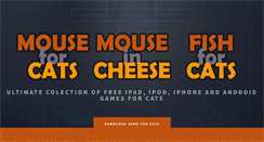 Desktop Screenshot of mouseforcats.com